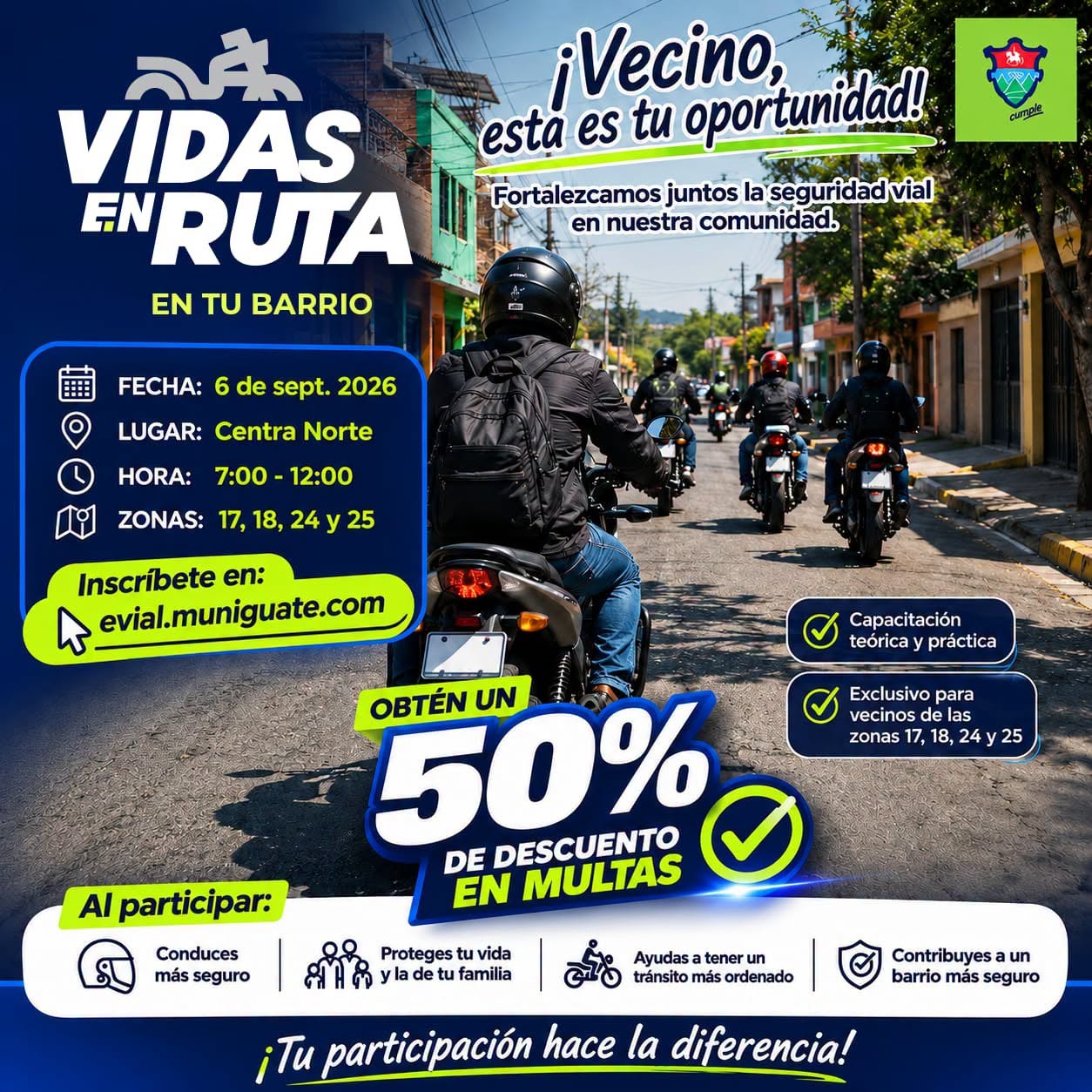 VIDAS EN RUTA CENTRA NORTE